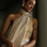 Moonbeam Drape Saree