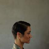 Janhvi Kapoor x Emerald Cropped Blazer With Skirt