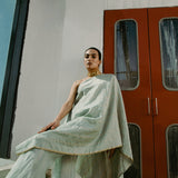 Agave Green One Shoulder Outfit