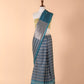 Gunmetal Gray Striped Sari